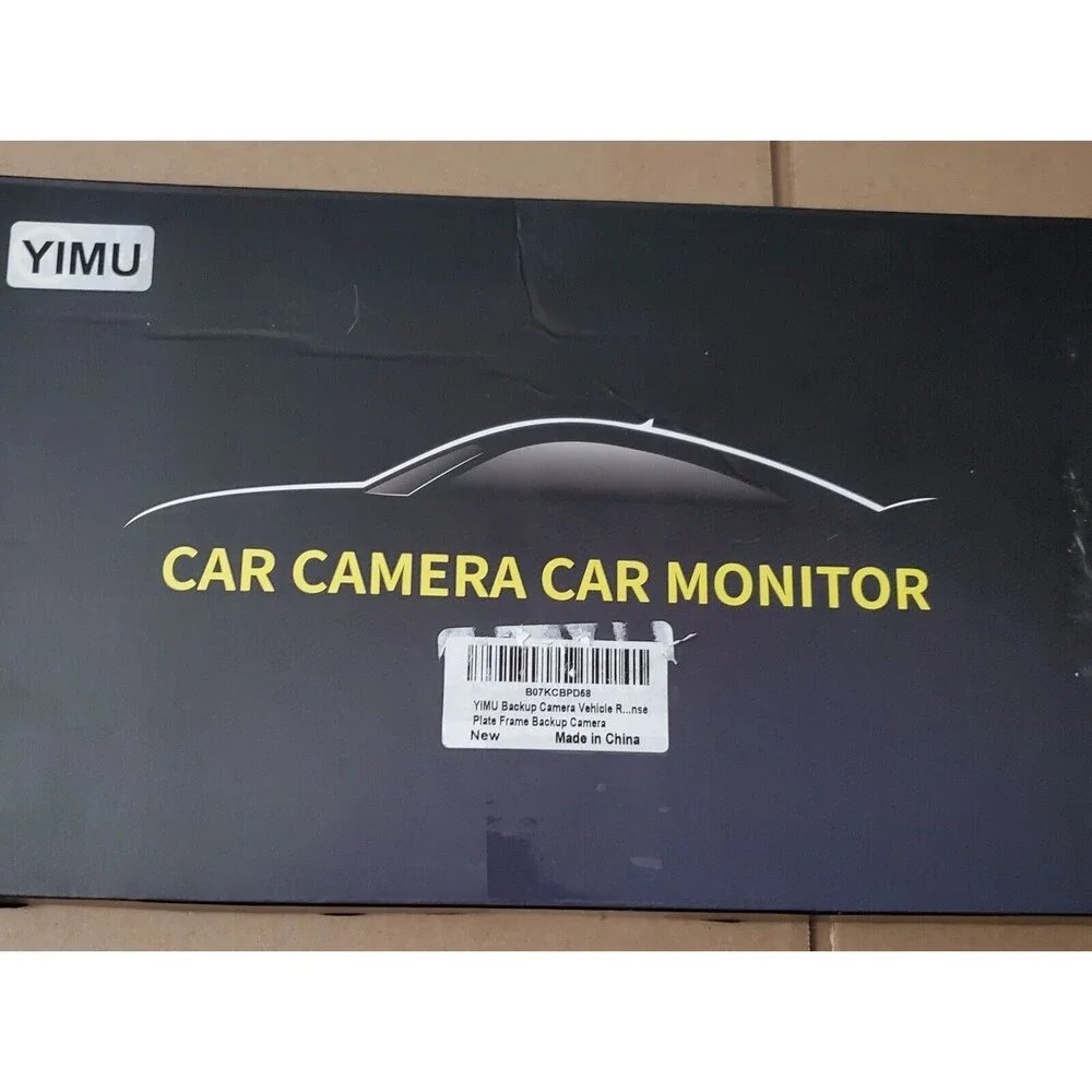 YIMU License Plate Frame Backup Camera HD Rear View Reverse Camera with 7 LED... - Picture 5 of 9